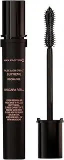 Max Factor False Lash Effect Supreme Recharge Mascara Refill, Black, Instant 7x Volume, Healthier-looking Lashes, Keratin-Rich Formula, Mascara Refill, 8ml