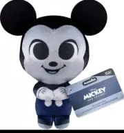Disney Mickey and Friends Mickey Mouse (Platinum) Funko Plushies Plush