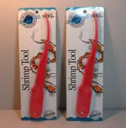 Lot of 2 Seafood Club SHRIMP TOOLS - devein tools