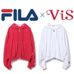 【雲購】現貨 日本進口 VIS 聯名 FILA 連帽外套 休閒外套 運動外套 外套