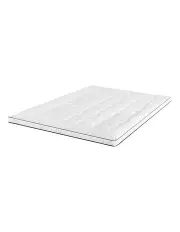 [Giselle Bedding] King Single Pillow Top Mattress Topper in White