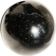 Natural Black Tourmaline Quartz Crystal Ball Sphere Healing Gemstone Tourmaline Ball Sculpture Figurine for Reiki Hoom Office Decoration,40~50mm