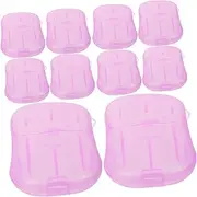 20 Pack Travel Soap Sheets Compact Hand Wash Soap Slices for Hotel Outdoor Boys and Girls