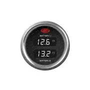 SAAS Dual Digital Gauge Volt 8v-18v / Volt 8v-18v Trax Dual Battery