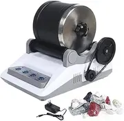 Rock Tumbler Polisher Kit, Detachable DIY Stone Polisher with Button 7 Day Polishing Timer, DIY Tools, Professional Electric Gem Grinder for Children All Ages