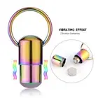 Vibrating Tongue/Belly Ring Stud Barbell Stainless Steel Body Piercing Jewel GEV
