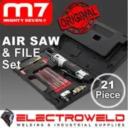 M7 Air Reciprocating Hack Saw +*20x Blades & Files* Pneumatic Mighty 7 M7-QD291N