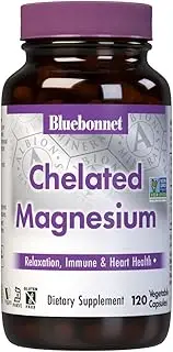 Bluebonnet Nutrition Albion Chelated Magnesium, 120 Count