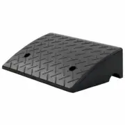 2 Pcs Rubber Kerb Ramp Set For Wheelchairs Trolley Scooter Non Skid Curb Ramps
