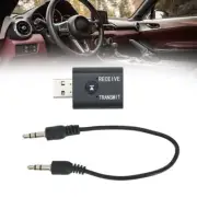 Wireless Audio Adapter Transmitter Receiver with Built in Microphone for Calls
