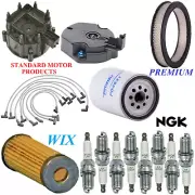 Tune Up Kit Filters Cap Wire Spark Plugs For CHEVY C10 V8 5.7L, 2BBL 1976