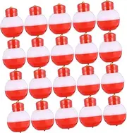SUPVOX 20pcs Fishing Float Ball Durable Plastic Luya Accessories for Sea Fishing Lightweight Bait Balls for Enthusiasts