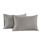 100% Cotton Pillowcovers, Pillow Cases Standard Size Set of 2, Fits Standard ...
