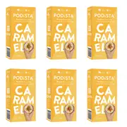 6x 10PK PODiSTA Caramel Infused Coffee Pod Capsules Nespresso Compatible 50g