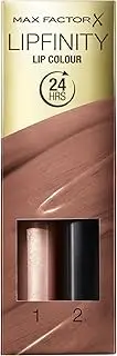Max Factor Lipfinity Lip Colour, 2-step Long Lasting Lipstick, Spiritual 4.2ml