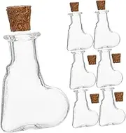 30pcs Glass Wishing Bottles with Cork Stopper DIY Decorative Drift Bottles for Wishes Home Decor Unique Storage Jars for Crafting and Personalization