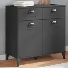 vidaXL Sideboard VIKEN Anthracite Grey 80x40x80 cm Engineered Wood OLL