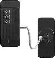 CLSSLVVBN Fridge Lock Cabinet Locks Baby Proofing Refrigerator Door Lock for Adults Drawers ABS Freezer Lock for Upright Freezer, A