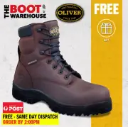 Oliver Work Boots, 45637, Fully Non-Metallic Toe Cap Safety PROSPECTING FRIENDLY