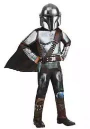 Kid's Light Up The Mandalorian Costume