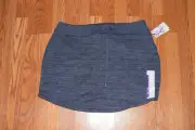 NWT Womens Zobha Blue Spacedye Knit Skort Skirt Size S Small