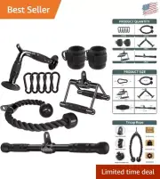 Premium Multi-Functional Gym Cable Attachments Kit - Durable & Versatile