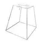 Acrylic Donation Box Lockable Large Ballot Box for Bar Store Supermarket