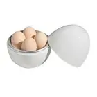 Microwave Egg Boiler 5-Minute Cooker for Hard or Soft Boiled Eggs Steams 8788