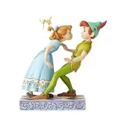 Enesco Disney Traditions by Jim Shore 65th Anniversary Peter Pan and Wendy Stone