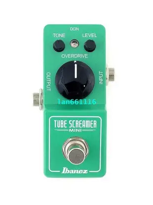 Ibanez依班娜 TS MINI TUBE SCREAMER 過載單塊效果器