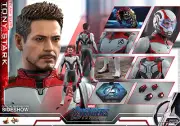 Hot Toys Marvel Avengers Endgame Tony Stark in Team Suit Sixth Scale Figure New
