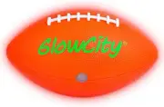 GlowCity Glow in The Dark Football LED Light Up Official Size Football NEW