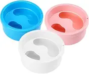3pcs Manicure Soaking Bowl Finger Soaking Bowls Nail Art Soak Bowl Manicure Bowl Container Nail Salon Bowls Nail Art Accessory Nail Art Bowl Finger Soak Bowl Nail Bowl Soak Plastic Baluue