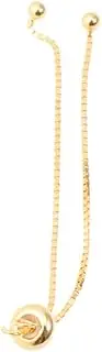 [COHEALI] Bracelet Extender Silver Charms Silver Necklace Gold Rings Jewelry Silver Beads Gold Necklace Sterling Silver Earrings Silver Chain Necklace Extender Length Adjustable Chain Golden