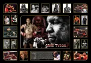 NEW!! Large frame of Mike Tyson Boxing Memorabilia signed LIMITED EDITION w/ COA