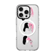 iPhone 16 Pro Clear Case MagSafe Compatible Cat Cuddle