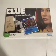NEW SEALED CLUE DISCOVER THE SECRETS FAMILY BOARD GAME MYSTERY PARKER BROTHERS