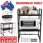 3Tier Microwave Shelf Kitchen Organiser Oven Rack Storage Metal Cabinet Shelving