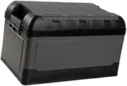 75 L Trunk Organizer Cargo Organizer Gifts Foldable Storage Organizer Stowing Tidying with Lids Accessory Storage Container, Black