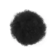 Afro Hair Bun 8Inch Synthetic Flexible Hair Buns Drawstring Ponytail Fluffy Ponytail Hair Accessories