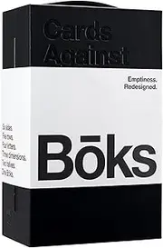Cards Against Humanity Bōks Premium Storage Case Holds Over 3,500 Cards, Black