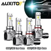 LED Combo 9005+9006 LED Headlight Kit Hi/Lo Beam 6500K for Honda Civic Accord