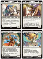 MTG 2025 Jumpstart Foundations Anime Art Complete Set (51 Cards J25 0030 - 0080)