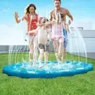 Kids Inflatable Paddling Pool Water Fun Spray Cushion Sprinkler Splash Play Mat