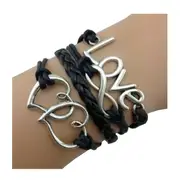 Veile Studios Love Heart Layered Bracelet As The Picture Charms & Charm Bracelets