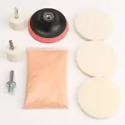 8Pcs Universal Glass Scrach Remover Kit With 8 OZ Cerium Oxide Powder Polishing (for: Daihatsu)
