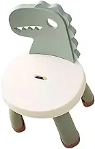 GLSTOY Plush Boys and Girls Dinosaur Study Chair Toddler Anti-Fall Stool Boys and Girls Furniture Small Stool for Entryway Portable
