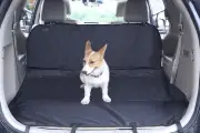Dog Seat Covers, Durable & Quilted Dog Car Hammock with Side Flaps, Universal fi
