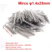 Mirco OD1.4mm Fiber optic Fusion Splice Protection Sleeve Tube 25mm 1000PCS