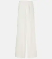 [SIR] SIR Dorian linen-blend wide-leg pants AU 14 white
